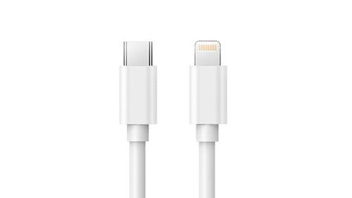 כבל טעינה אייפון (iPhone Lightning to TYPE-C) באורך 1 מ'