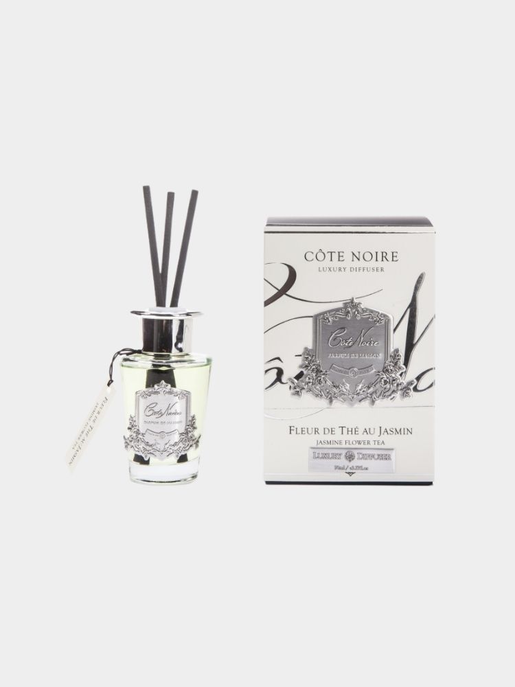 מפיץ ריח מקלות COTE NOIRE בניחוח JASMIN כסף