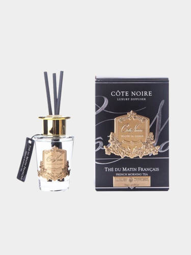 מפיץ ריח מקלות COTE NOIRE בניחוח FRENCH MORNING זהב