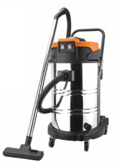 שואב אבק תעשייתי יבש\רטוב 70 ליטר  2400W Krauss KR-7070-X2