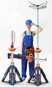 תאורת שטח ניידת    עם חצובה PL-200
