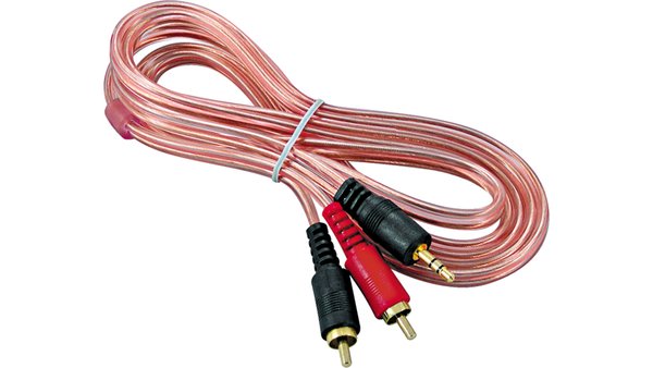 כבל AUX 3.5mm - 2RCA 