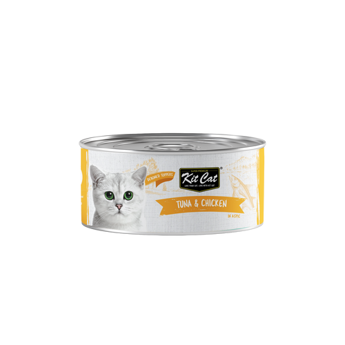 קיט קט מעדן דיבון טונה ועוף 80 גרם Kit Cat