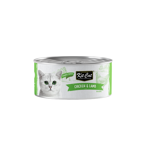 קיט קט מעדן דיבון עוף וכבש 80 גרם Kit Cat