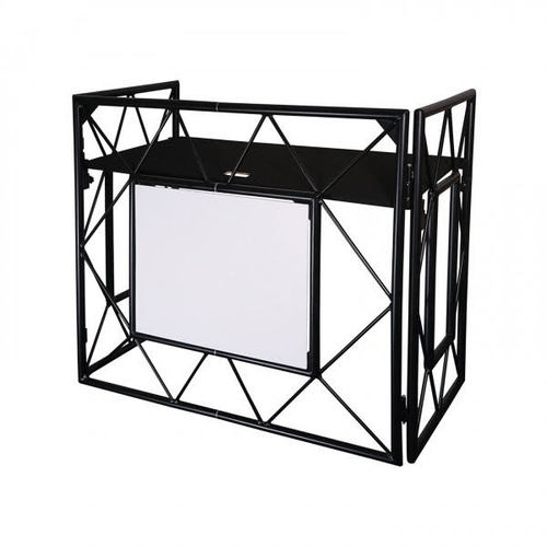 עמדת דיג’יי מתקפלת עיצוב בסגנון טראס שחור SSR Pro Event II Black