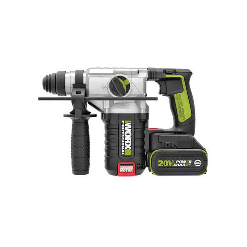 פטישון 24MM 20V  ללא פחמים כולל סוללות 20V 2X4Ah + מטען מהיר