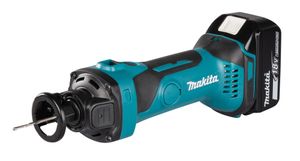 כרסם לגבס 18V נטען "⅛-"¼ עם 2סוללות 4A ומטען MAKITA DCO180RME