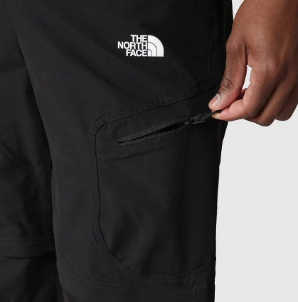 מכנסיים מתקצרים גברים EXPLORATION TAPERED שחור החדש מבית The North Face