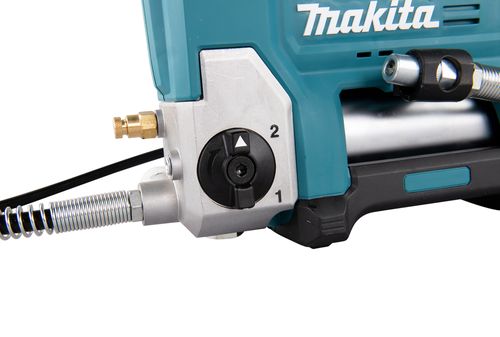 משאבת גריז 18V נטענת עם 2 סוללות 4.0A ומטען MAKITA DGP180RME