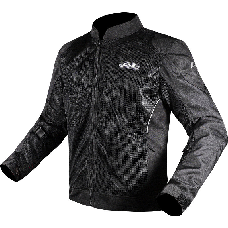 מעיל קיץ אל עם מגן חזה אל אס 2 שחור - LS2 AIRY JACKET