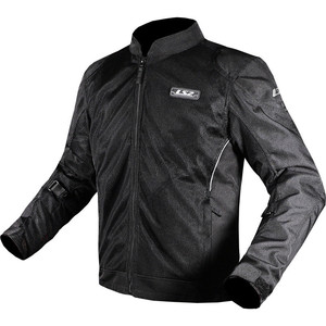 מעיל קיץ אל עם מגן חזה אס 2 שחור - LS2 AIRY JACKET
