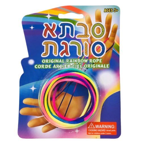 חוט למשחק סבתא סורגת גמיש וצבעוני