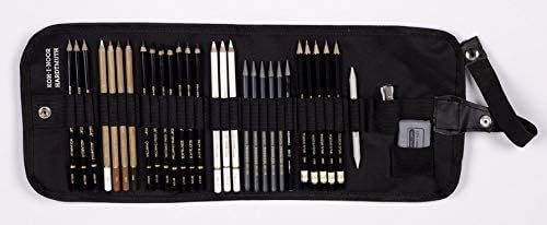 סט רישום בקלמר מתגלגל ART SET IN ROLL PENCIL CASE