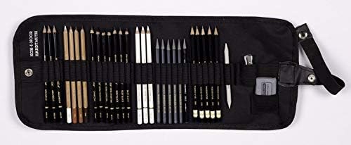 סט רישום בקלמר מתגלגל ART SET IN ROLL PENCIL CASE