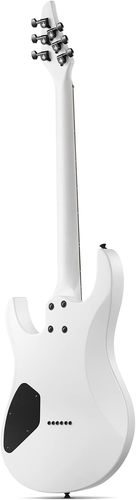 גיטרה חשמלית DMT100 EC1374 עם מוצרים נלווים Donner Solid Body Electric Guitar בצבע לבן מבית DONNER