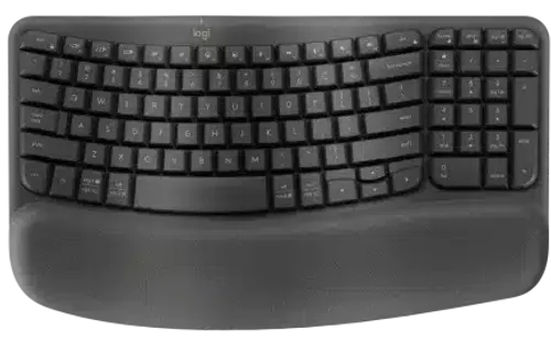 מקלדת ארגונומית אלחוטית Logitech Wave Keys לוגיטק