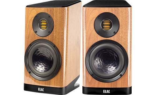 זוג רמקולים מדפיים Elac Vela VBS404.2 צבע אגוז