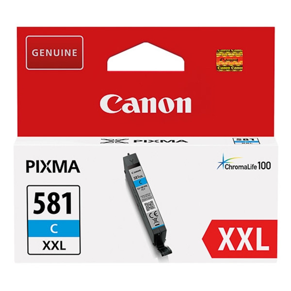 ראש דיו כחול קנון Canon CLI-581C XXL Cyan - מקורי