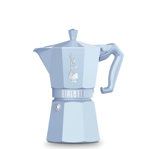 ‏מקינטה מוקה אקסקלוסיב כחול 6 Bialetti Exclusive- Blue ביאלטי