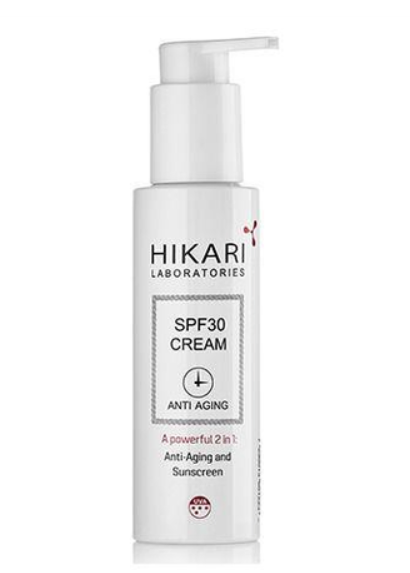 קרם מקדם הגנה SPF 30 עם רכיבי אנטי אייג