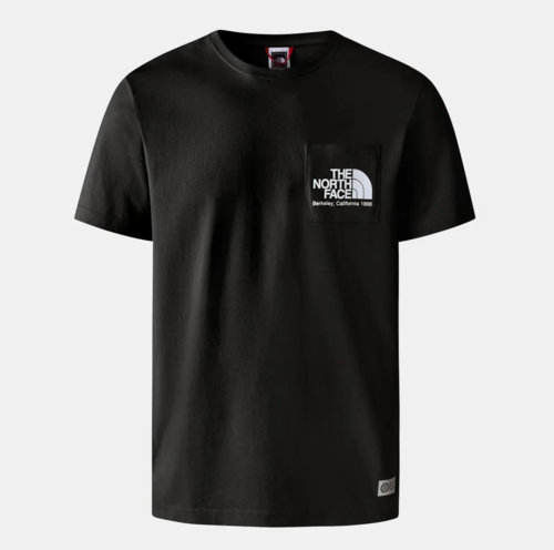 NORTH FACE - BERKELEY CALIFORNIA - חולצת טי קצרה עם כיס גברים 