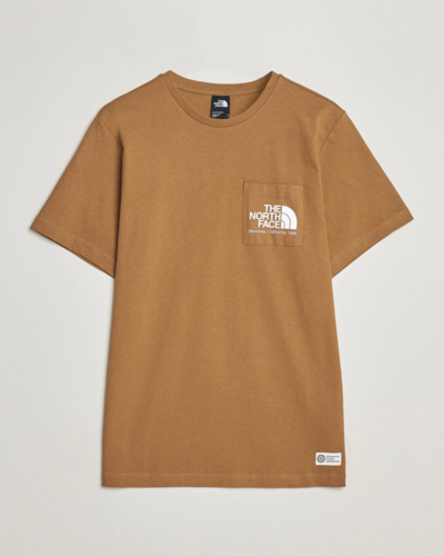 NORTH FACE - BERKELEY CALIFORNIA - חולצת טי קצרה עם כיס גברים 