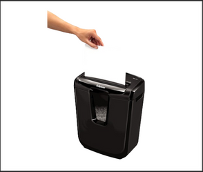 מגרסה משרדית למשתמש אחד Fellowes M-7C – חיתוך חכם, עבודה נקייה