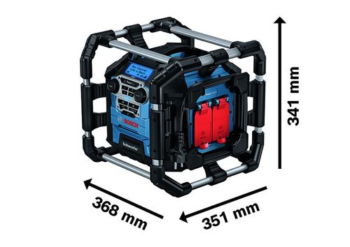 רדיו נטען משולב עובד על סוללות - GBP 18V-5C - גוף בלבד