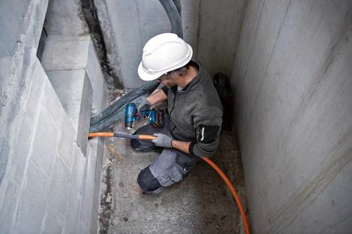 מפזר חום נטען בוש BOSCH GHG 18V-50 גוף בלבד