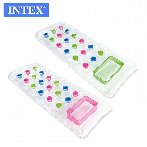 מזרון ים כוסות מתנפח שקוף INTEX 59894 