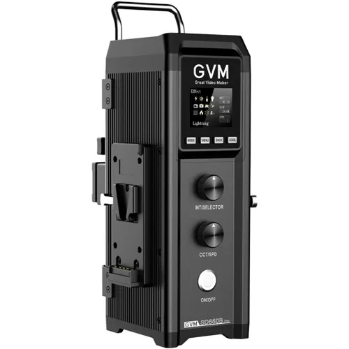 פנס לד GVM Pro SD650B Bi-Color