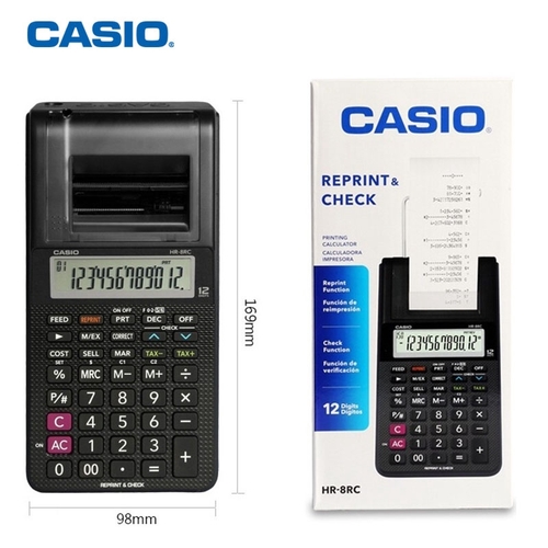 מכונת חישוב קופקטית CASIO HR-8RC