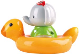 צעצעוע אמבט משנה צבע בהתאם לטמפרטורת המים - פיל שחיין