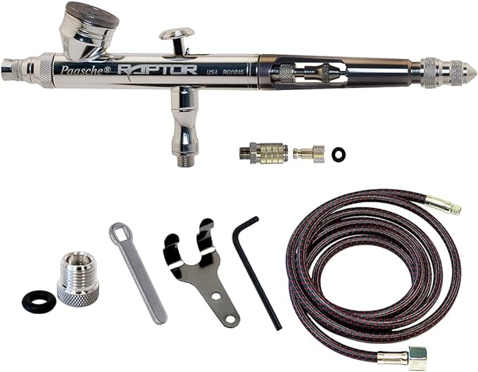 איירבראש RG-1-191 Paasche RAPTOR AIRBRUSH SET
