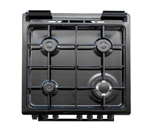 ‏תנור משולב כיריים HYUNDAI HAO-6060 W/B 