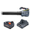 מפוח עלים נטען 40V Brushless 500W - סוללה 2.5Ah | מטען 3A