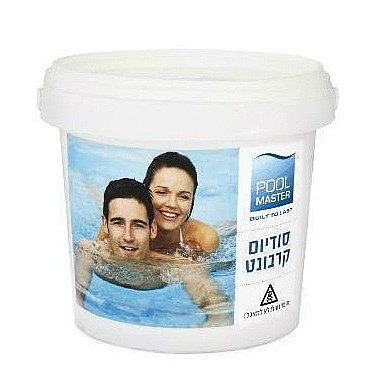 סודה אש להעלאת חומציות (PH) בבריכה PH+ אריזת 1 ק
