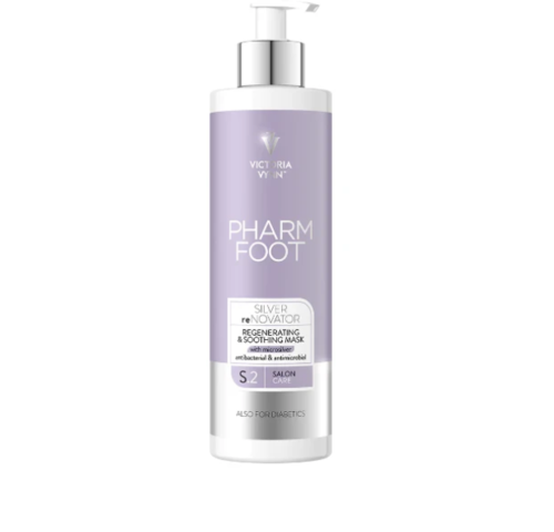 מסכת מיקרוסילבר להזנת עור הרגליים (silver renovator) 400 מ