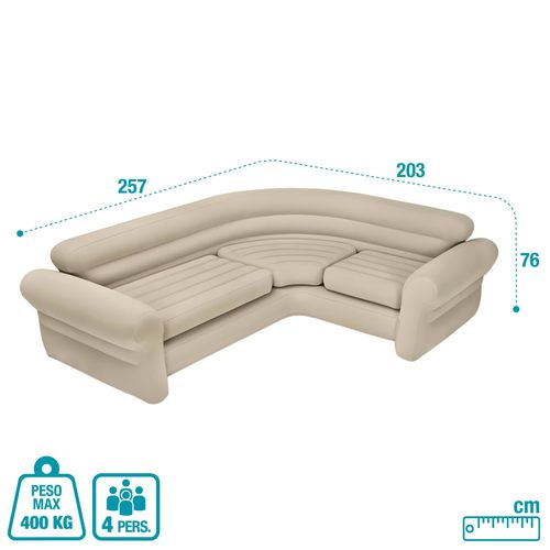 ספה מתנפחת פינתית אינטקס INTEX 68575