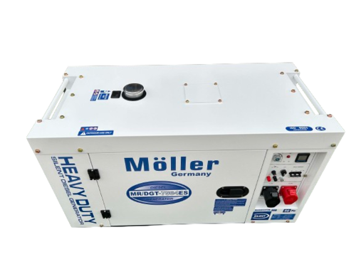 גנרטור דיזל מושתק 7500W תלת פאזי של חברת מולר ג'רמני
