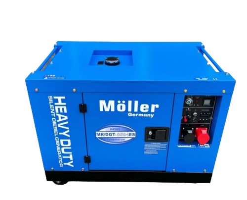 גנרטור דיזל מושתק 8500W תלת פאזי של חברת מולר ג'רמני