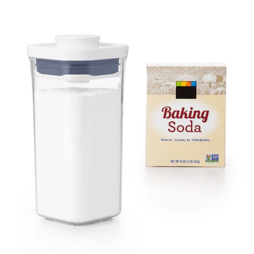 קופסת אחסון ריבוע מיני קצר 0.5 ליטר OXO POP