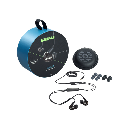 אוזניות Shure AONIC 215 In-ear בצבע שחור
