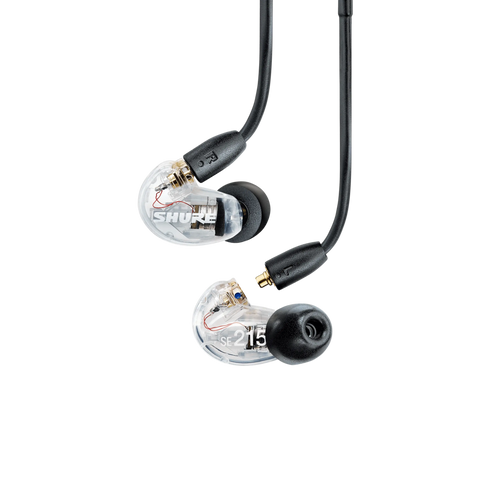 אוזניות Shure AONIC 215 In-ear בצבע שקוף