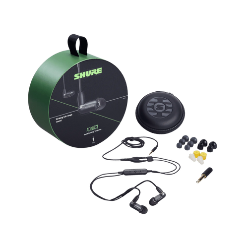 אוזניות Shure AONIC 3 In-ear בצבע שחור