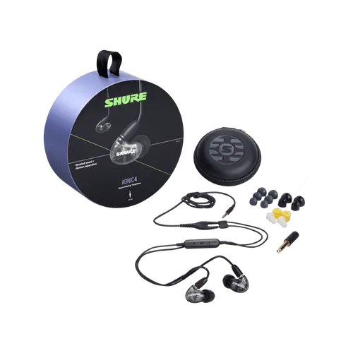 אוזניות Shure AONIC 4 In-ear בצבע שחור