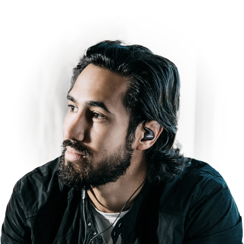 אוזניות Shure AONIC 5 In-ear בצבע שחור