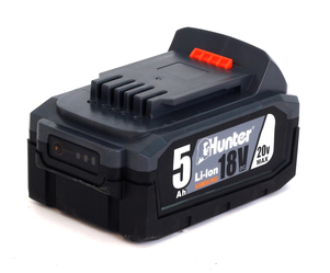 סוללת ליתיום 5.0AH 18V מבית HUNTER