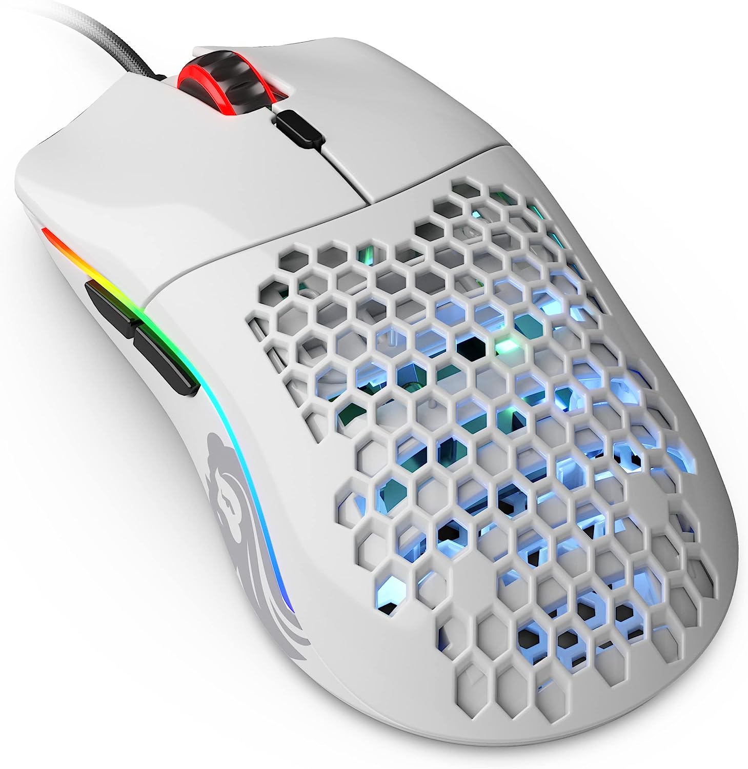 Glorious MODEL O White עכבר גיימינג לבן