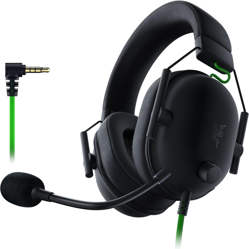 Razer BlackShark V2 USB אוזניות גיימינג שחור 